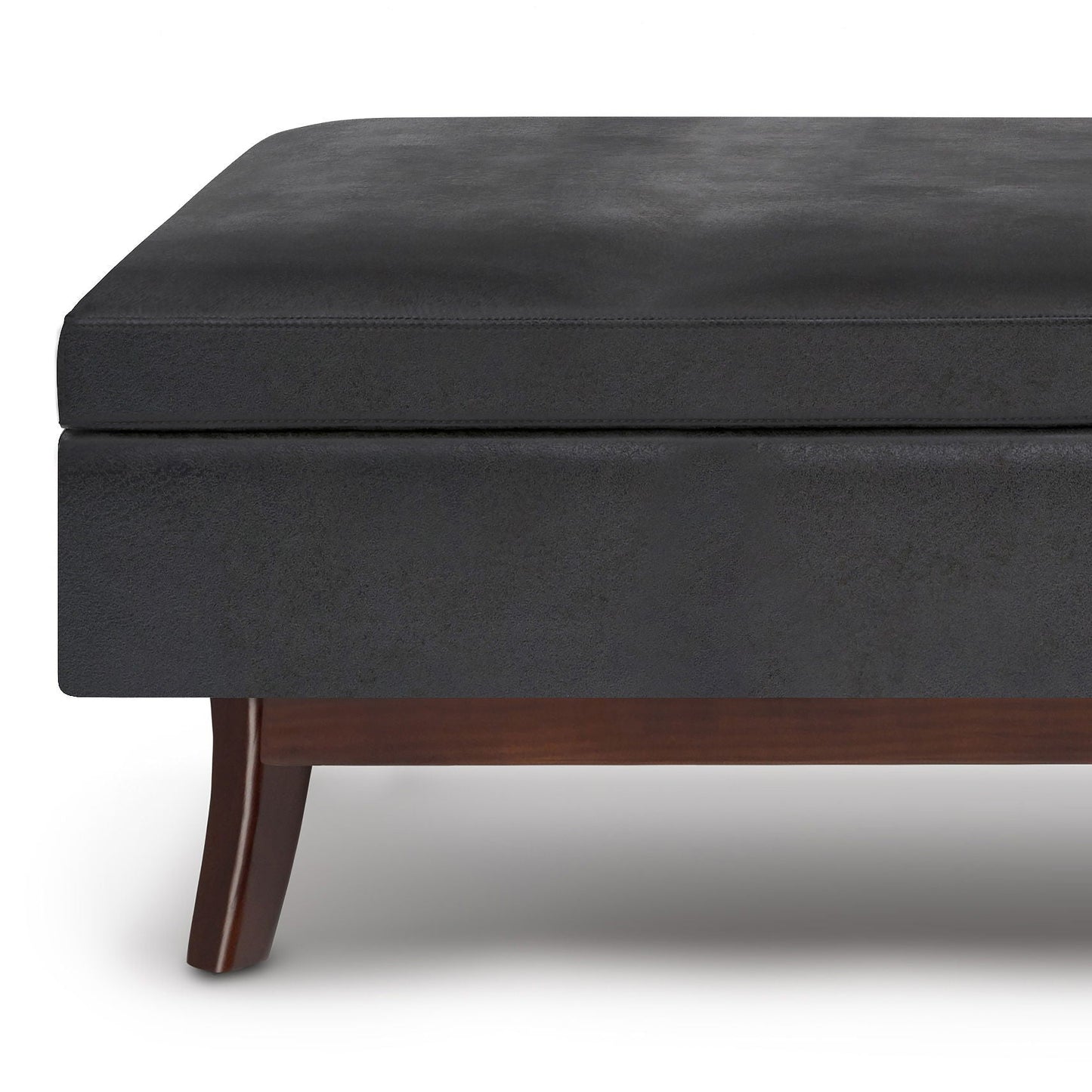 Owen - Upholstered Rectangular Storage Ottoman Simpli-Home