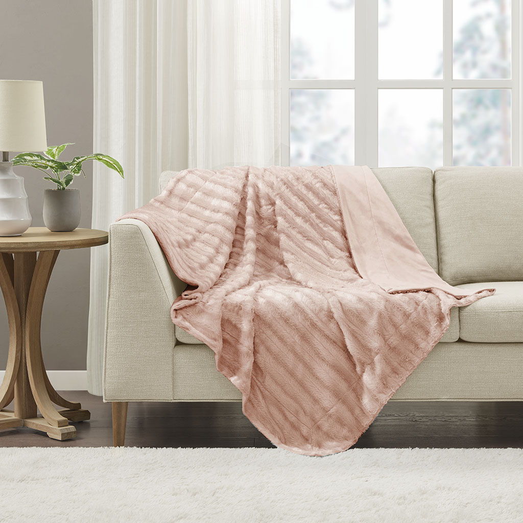 Duke - Long Throw - Blush Madison Park