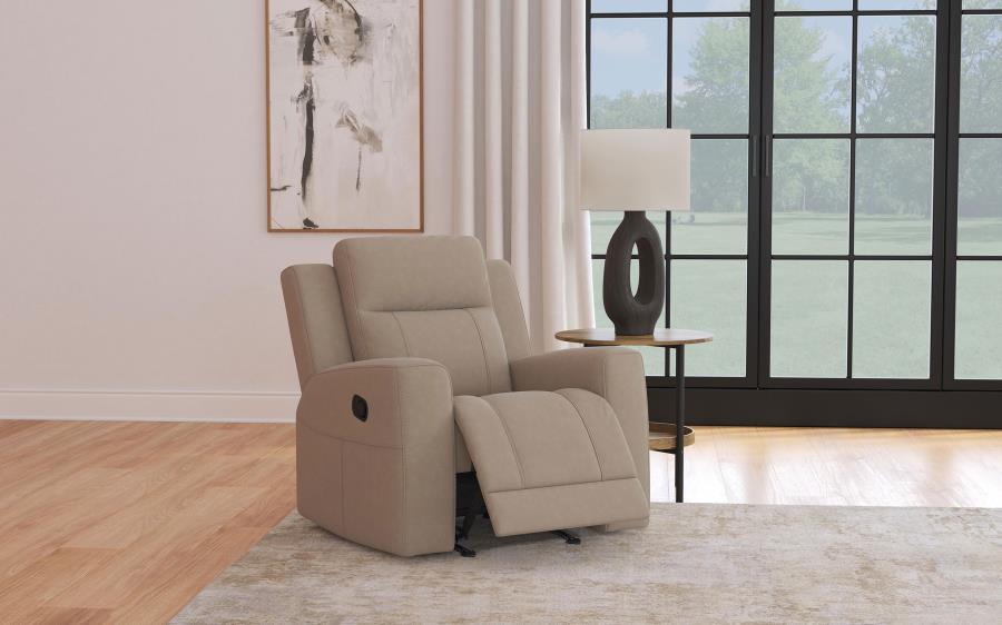 Brentwood - Upholstered Recliner Chair Coaster Fine Furniture