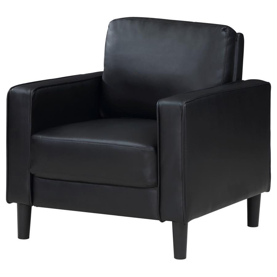 Ruth - Upholstered Track Arm Accent Chair Coaster Fine Furniture