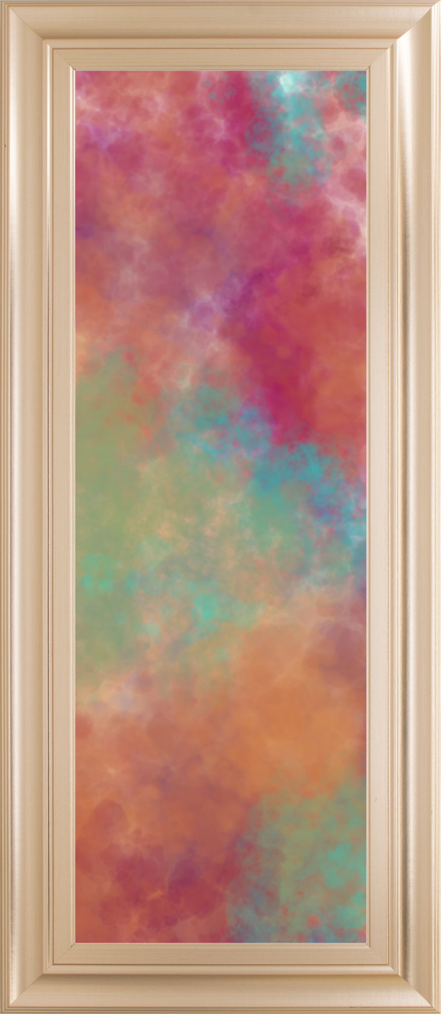 Vapor Il. B By Jason Johnson - Framed Print Wall Art - Red Classy Art