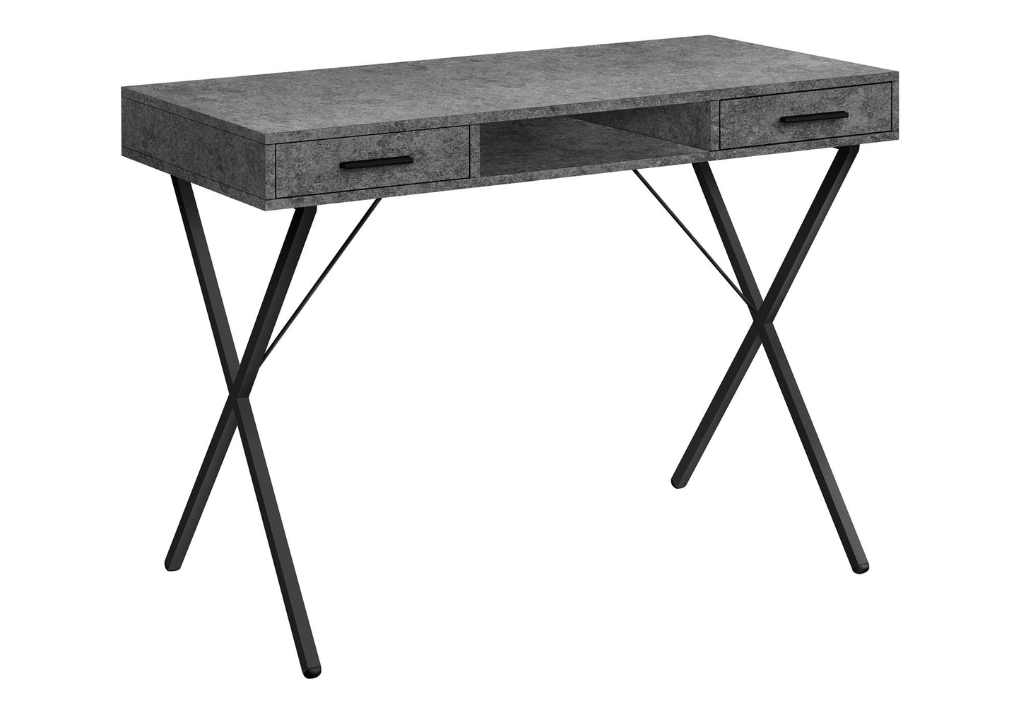 Computer Desk, Home Office, Laptop, Left / Right Set-Up, Storage Drawers, Work, Contemporary, Modern 8th Street