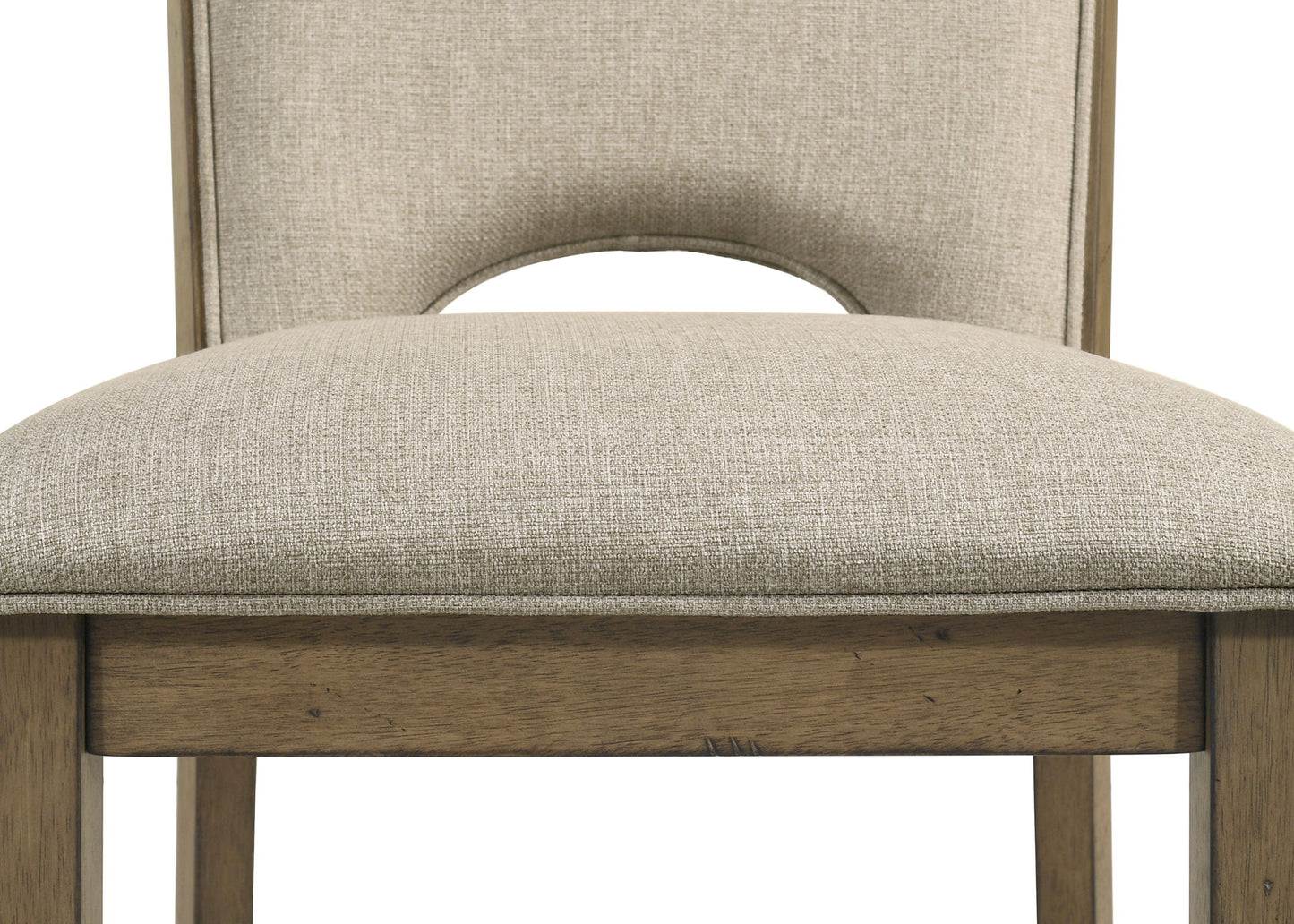 Cockrell - Counter Height Chair (Set of 2) - Light Brown / Beige Crown Mark
