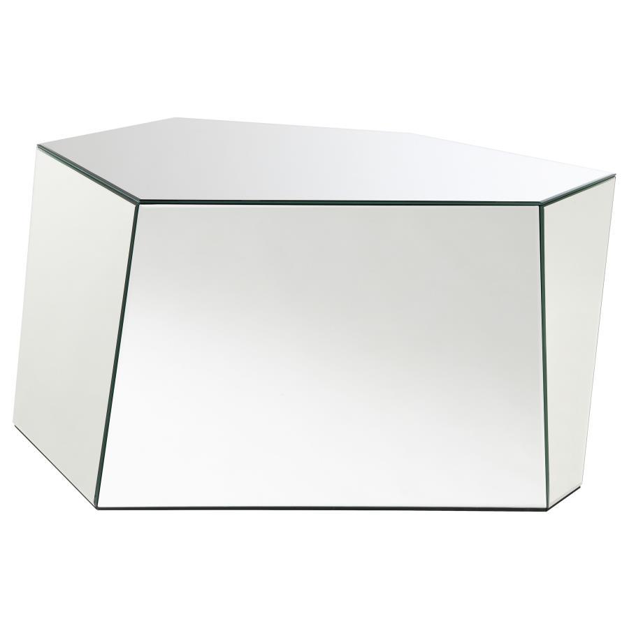 Capella - Mirrored Coffee Table Set Coaster Fine Furniture