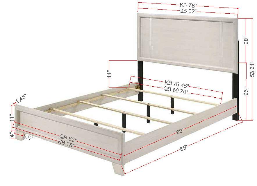 Charlie - Bedroom Set Crown Mark