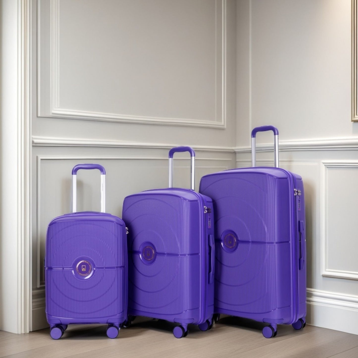 Expandable Hardshell Suitcase Double Spinner Wheels Luggage Sets Daily Nest