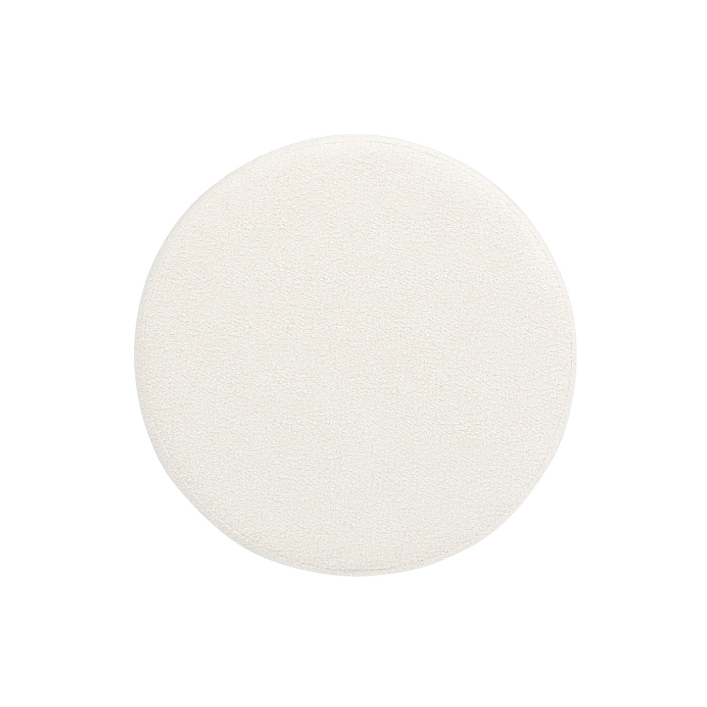 Fuji - Oversized Round Storage Ottoman Jennifer Taylor Home