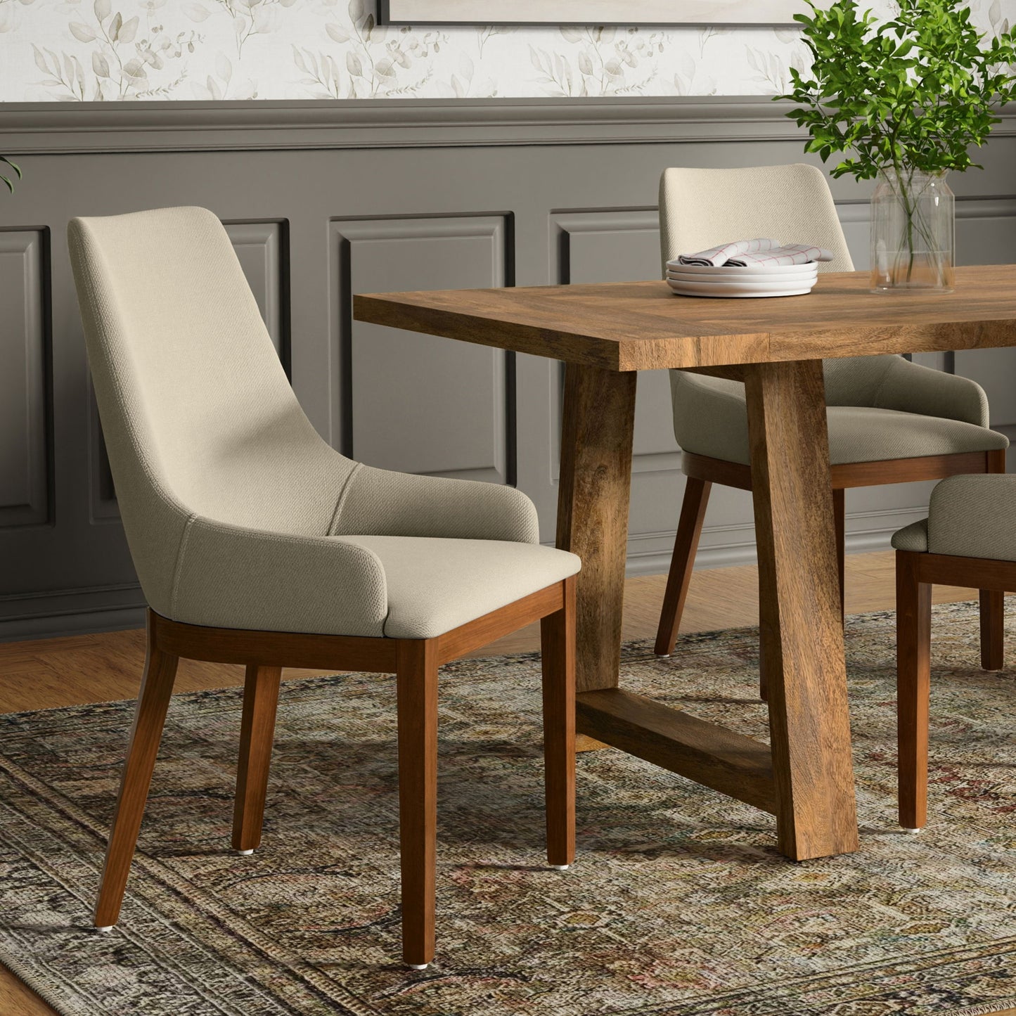 Stephanie - Upholstered Dining Chair (Set of 2) Simpli-Home