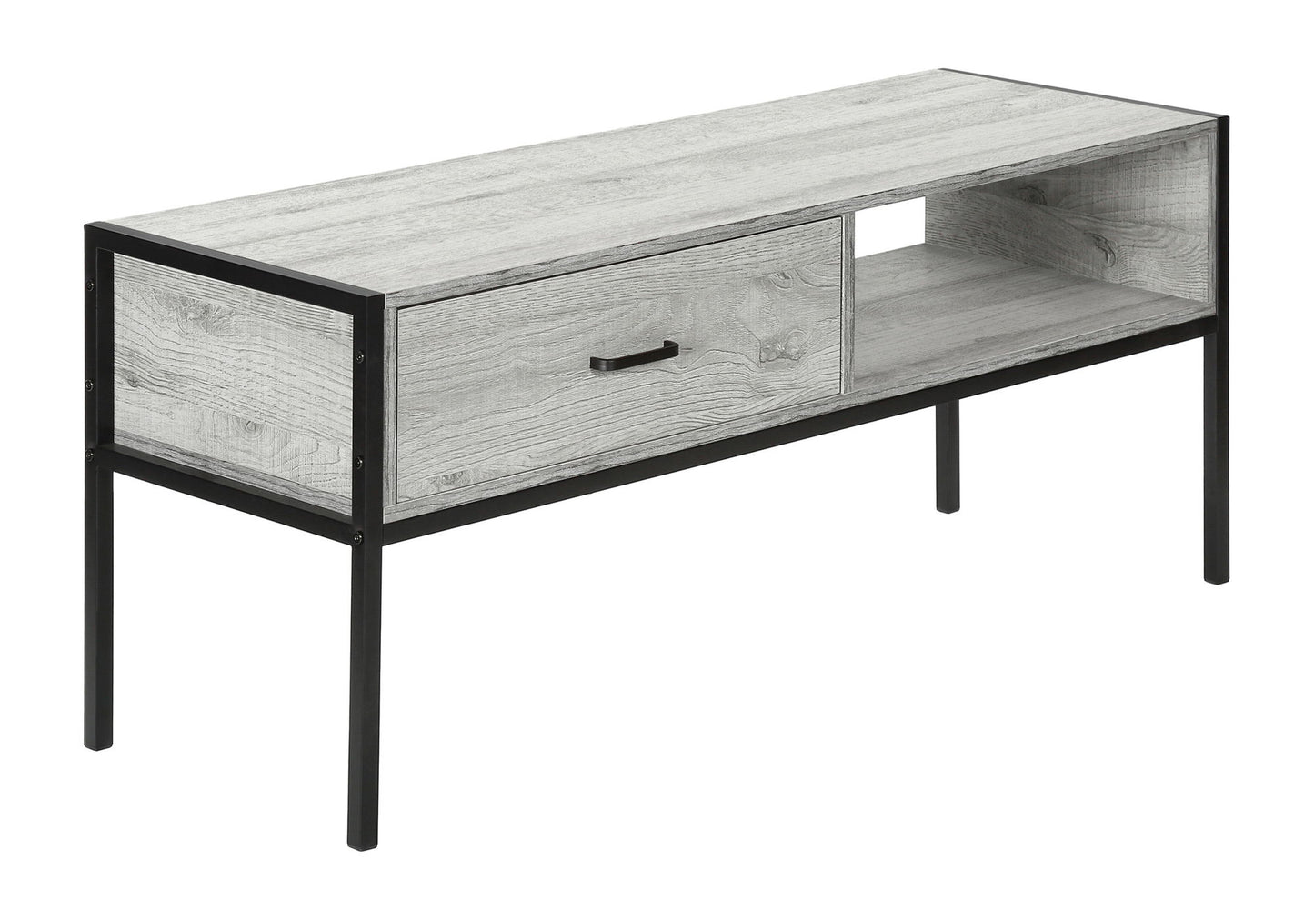 TV Stand, Console, Media Entertainment Center, Storage Drawer 8th Street