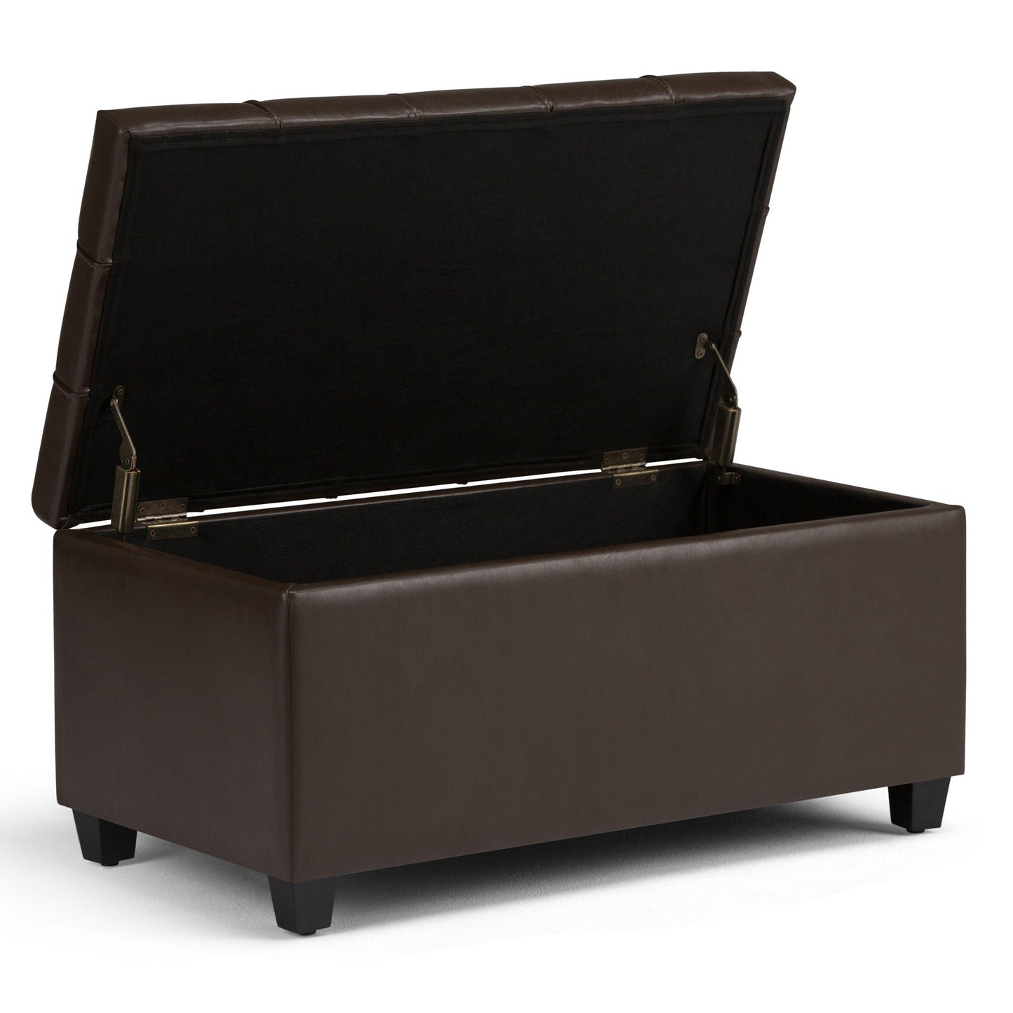 Sienna - Transitional Storage Ottoman Bench Simpli-Home