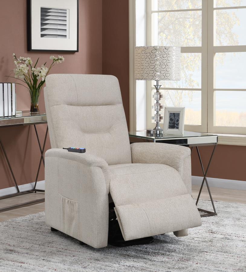 Henrietta - Upholstered Power Lift Massage Chair CoasterEveryday