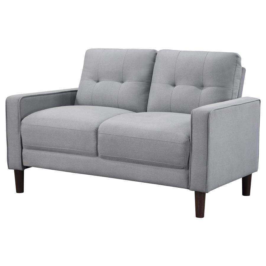 Bowen - Upholstered Track Arm Tufted Loveseat Coaster Fine Furniture