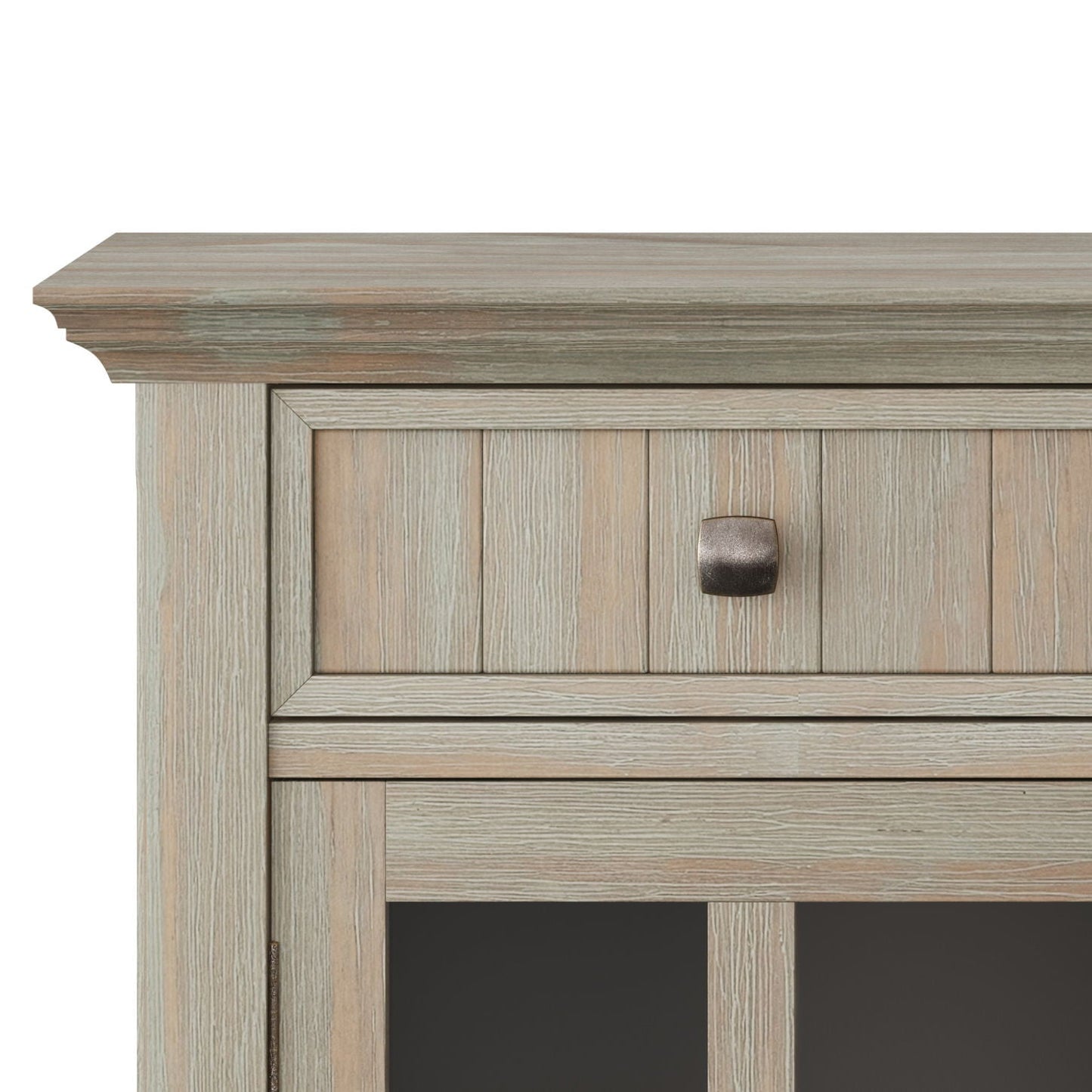 Acadian - Handcrafted Entryway Storage Cabinet Simpli-Home