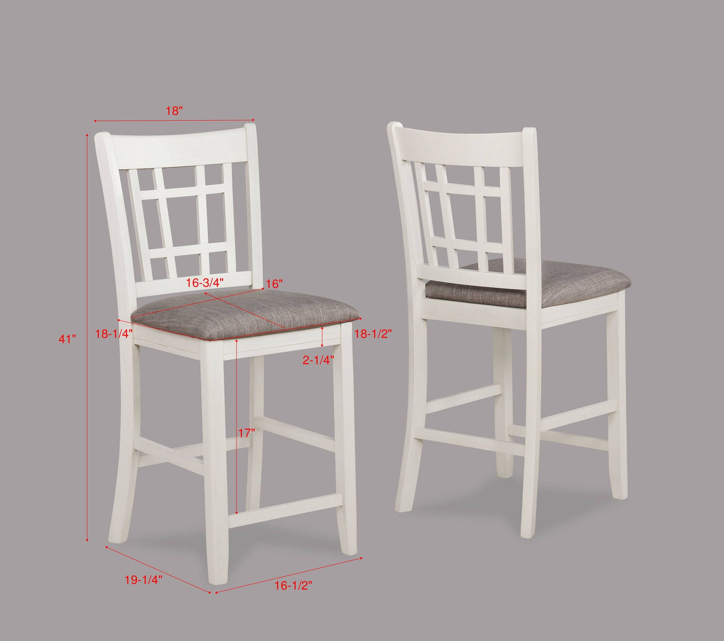 Hartwell - Counter Height Chair (Set of 2) Crown Mark