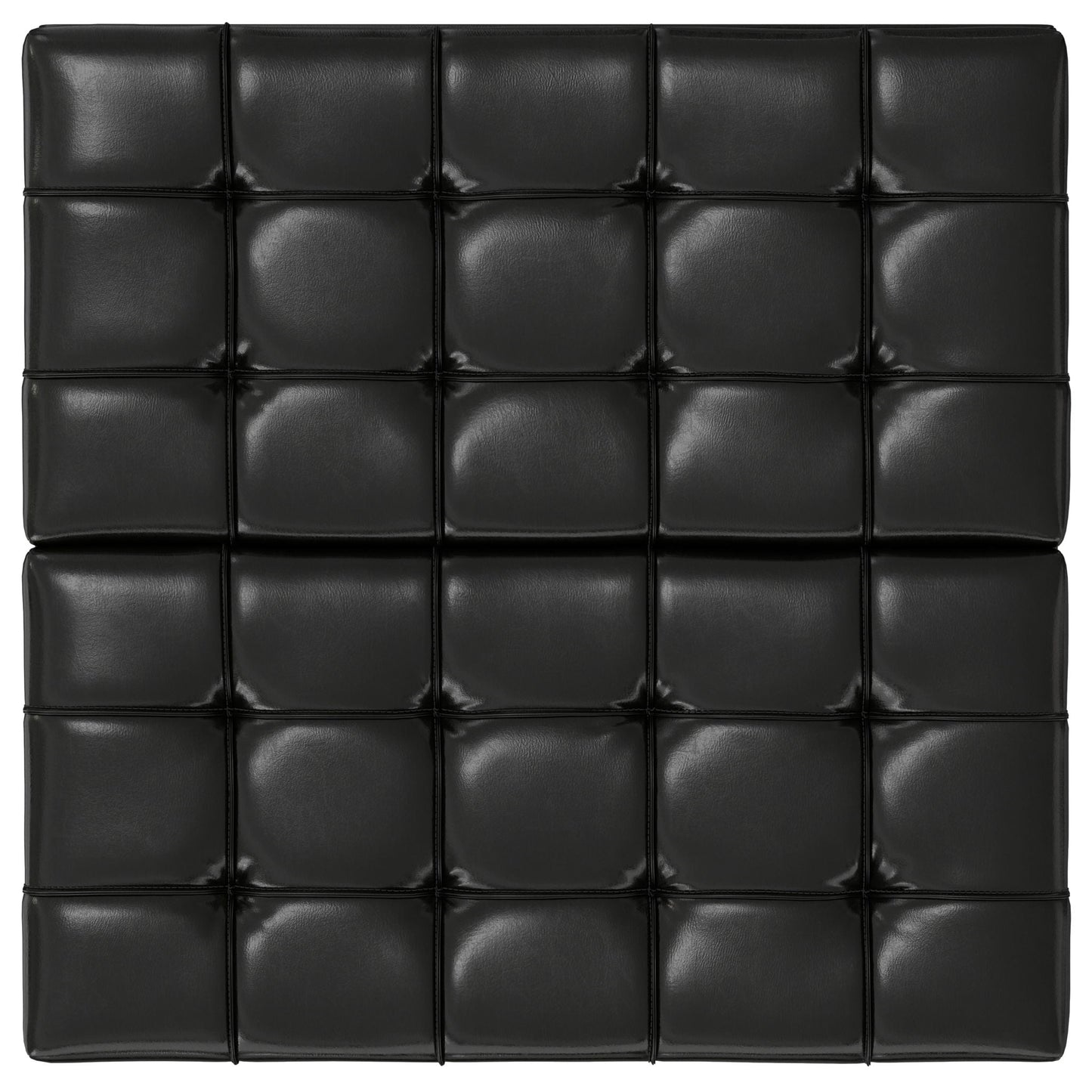Harrison - Upholstered Coffee Table Storage Ottoman Simpli-Home
