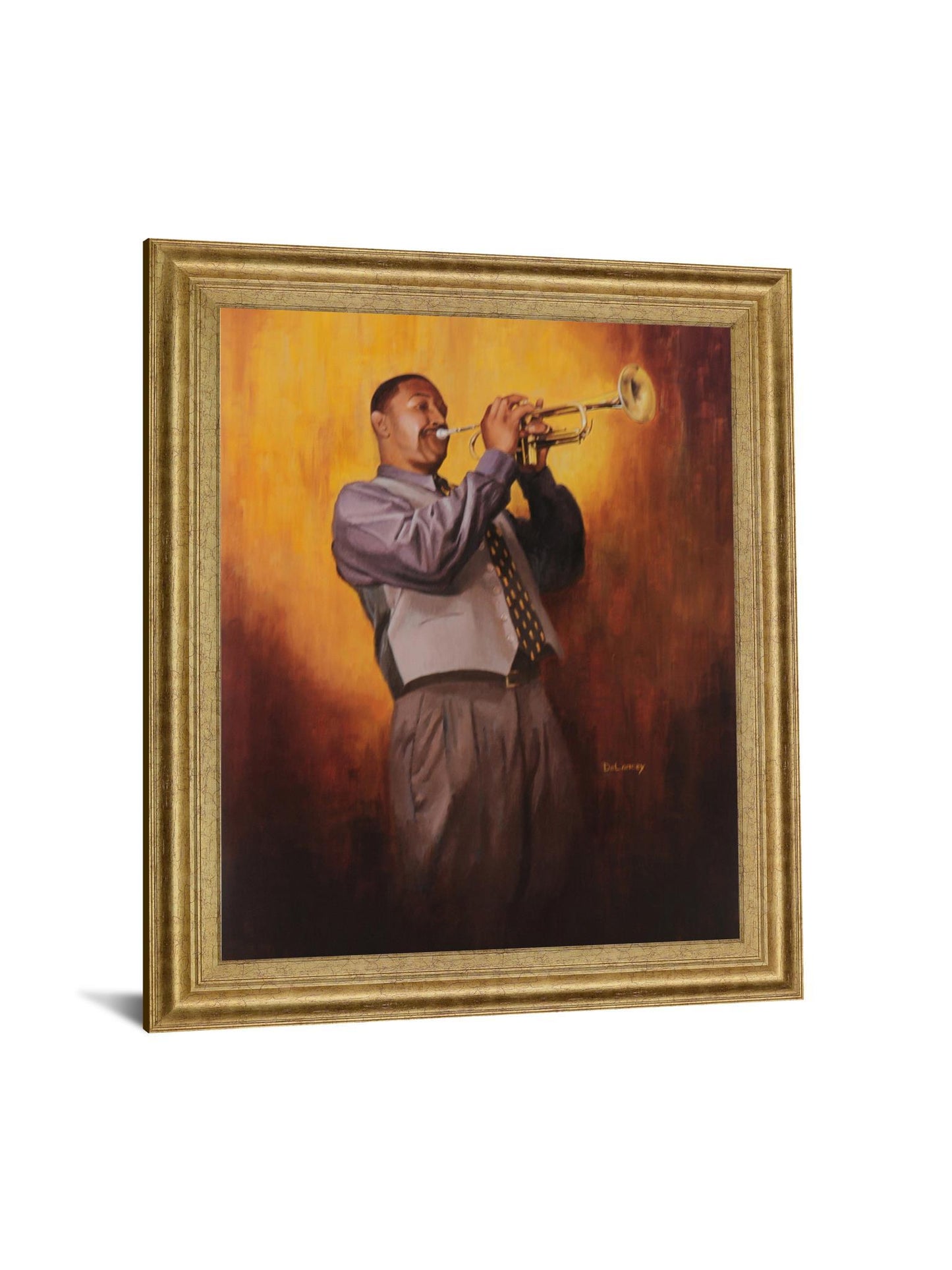 Brass Serenade - 28" x 34" Framed Wall Art Classy Art