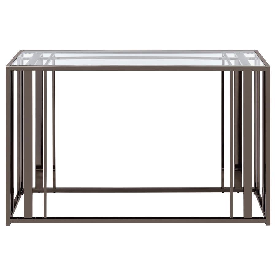 Adri - Glass Top Entryway Sofa Console Table Coaster Fine Furniture