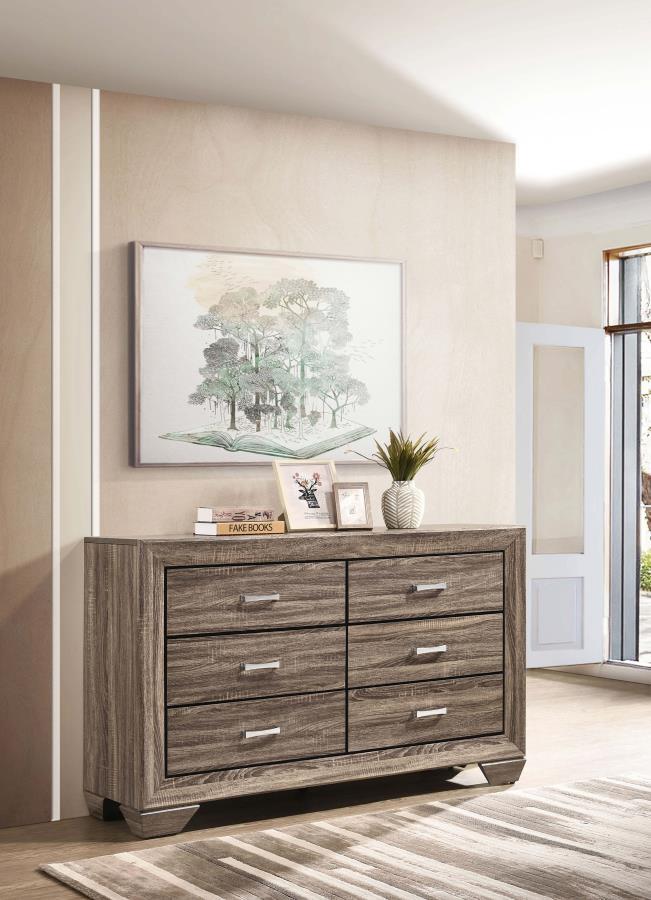 Kauffman - 6-Drawer Dresser - Snoozhouse