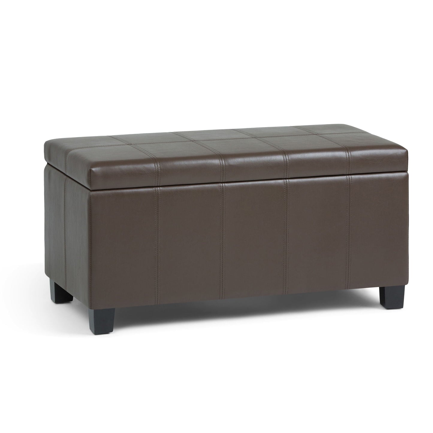 Dover - Upholstered Storage Ottoman Bench Simpli-Home