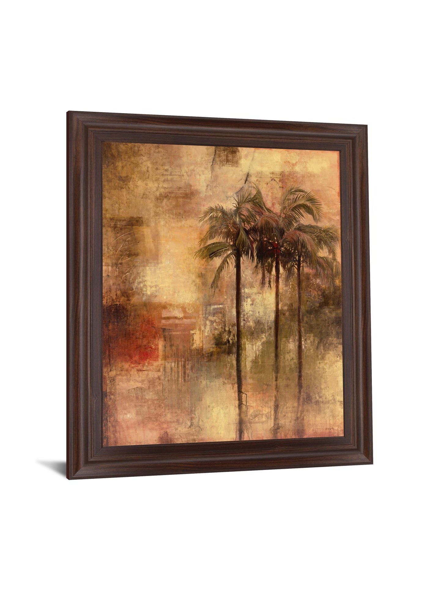 Amber Tropics - 28" x 34" Framed Wall Art Classy Art