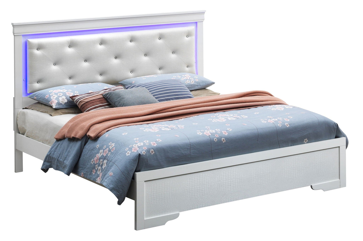 LED Elegant Bed Glory Furniture