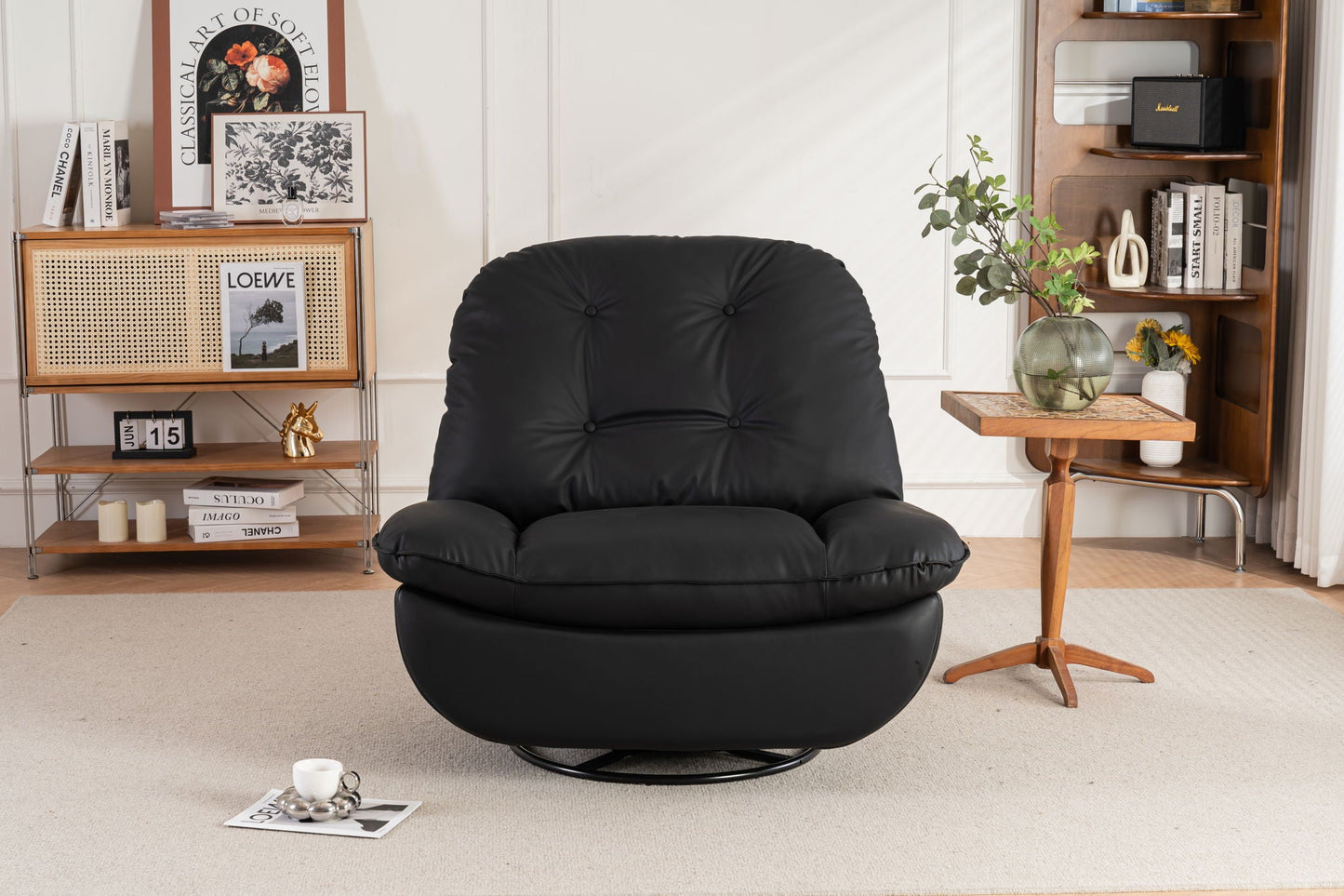 Power Recliner Swivel Glider USB Charger With Bluetooth Music Player, Sleep, Working, Game And Leisure Home Essentials