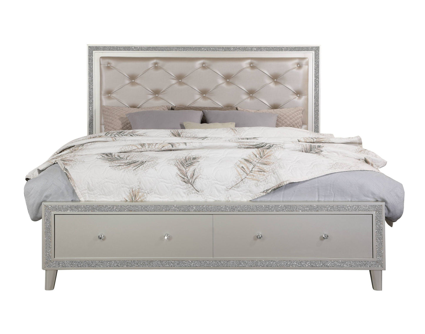 Sliverfluff - Bed With LED Acme