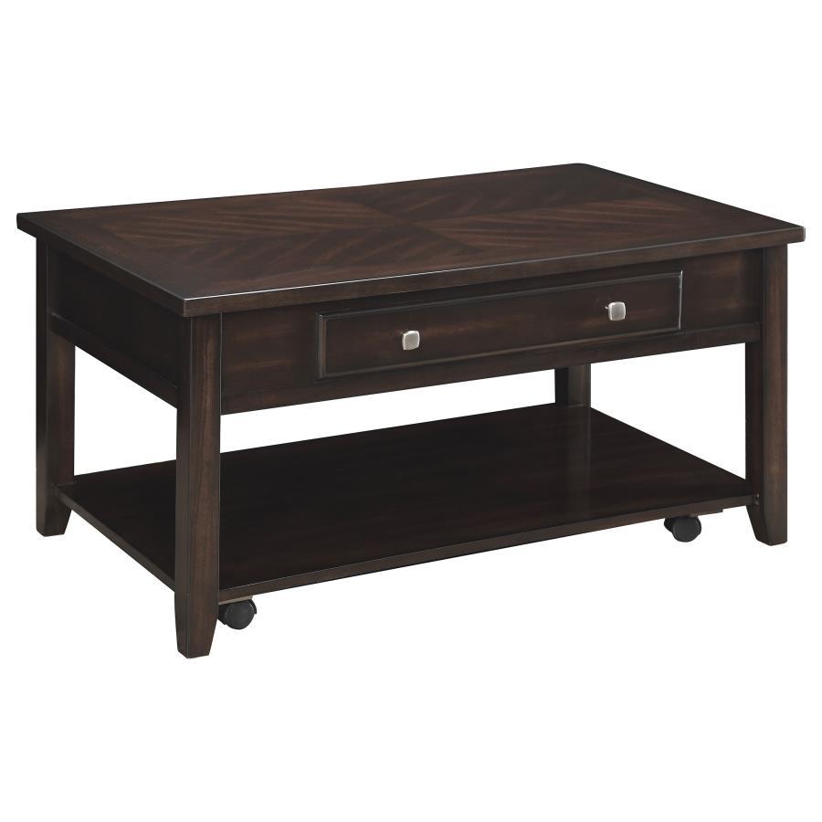 Bradford - 1-Drawer Wood Table CoasterEssence