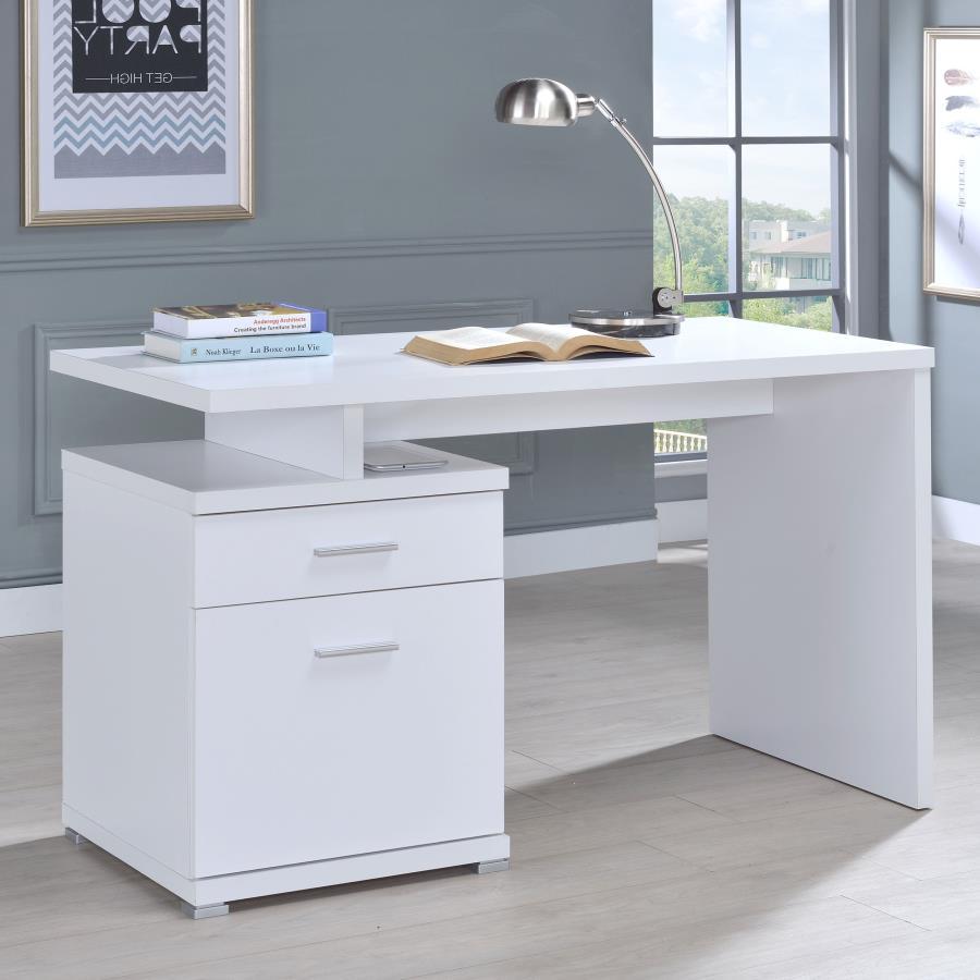 Irving - 2-Drawer Office Computer Desk CoasterEveryday