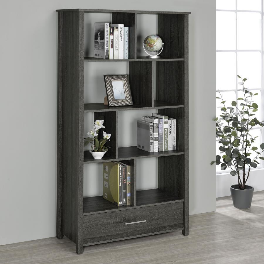 Dylan - 4-Shelf Storage Bookshelf CoasterEssence