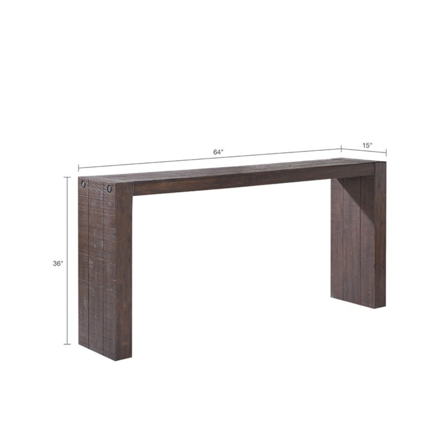 Monterey - Console Table - Brown JLA