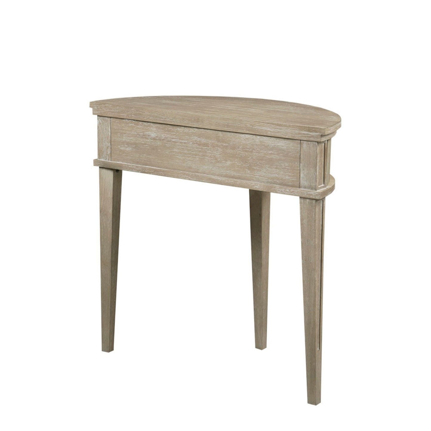 Vintage Storage Console Table With Elegant Farmhouse Charm - Reclaimed Wheat JLA