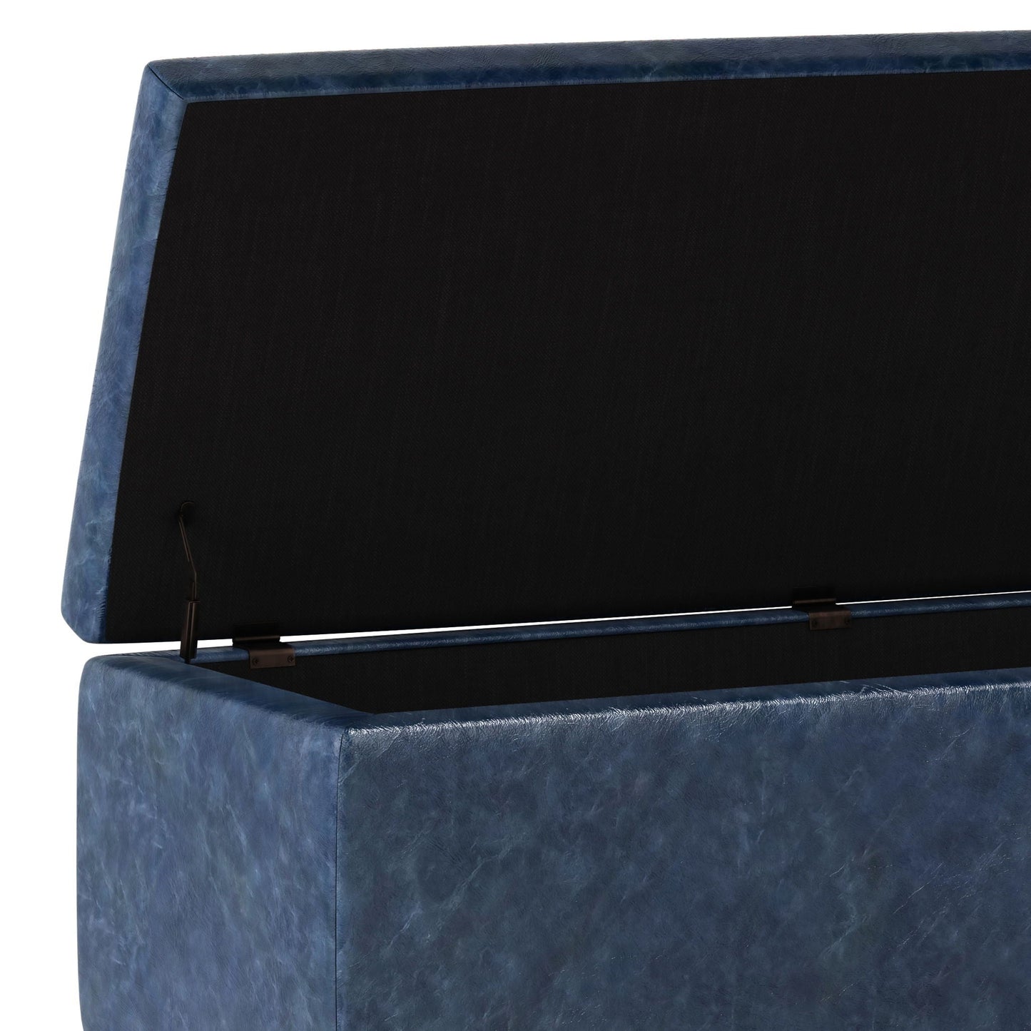 Hamilton - Upholstered Storage Ottoman Simpli-Home