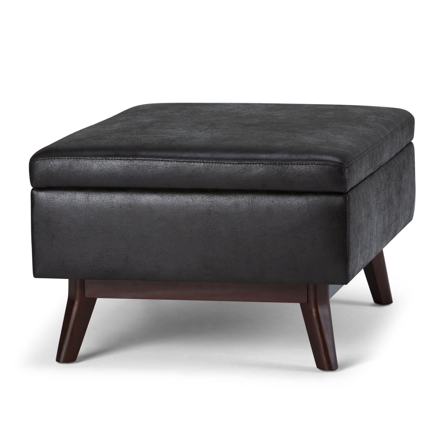 Owen - Upholstered Rectangular Storage Ottoman Simpli-Home