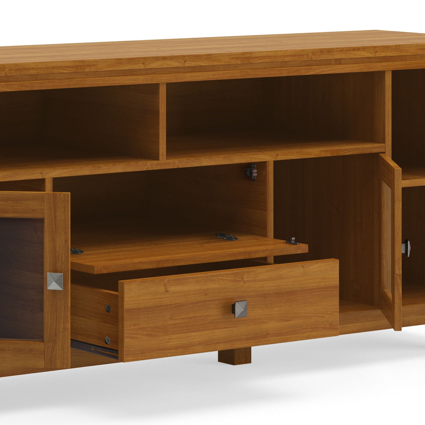 Cosmopolitan - Handcrafted Wide TV Media Stand Simpli-Home