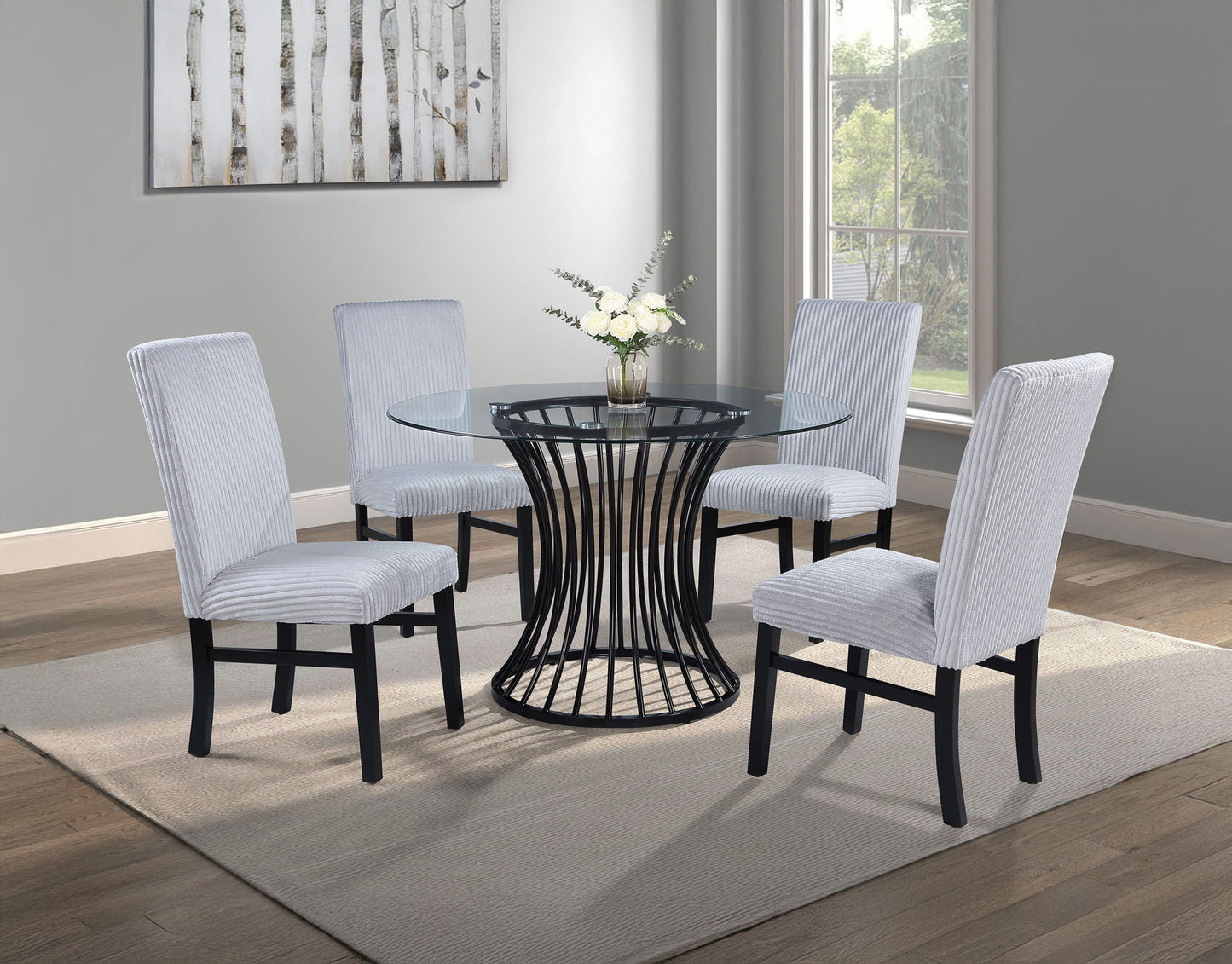 Tracy - Dining Table - Clear Crown Mark