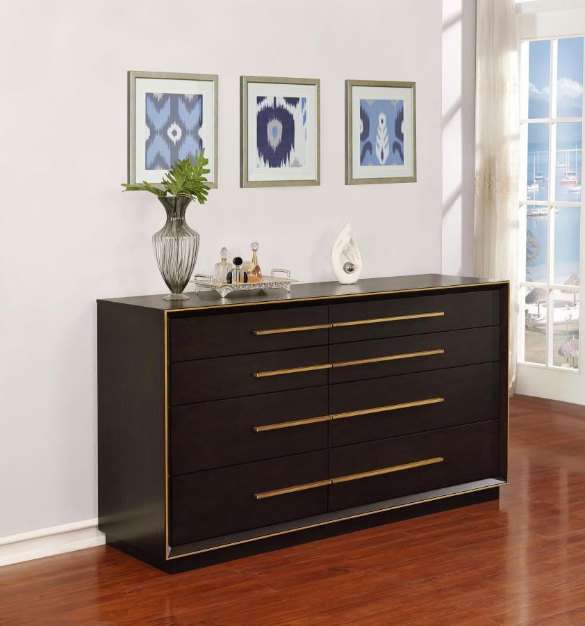 Durango - 8-Drawer Dresser CoasterElevations