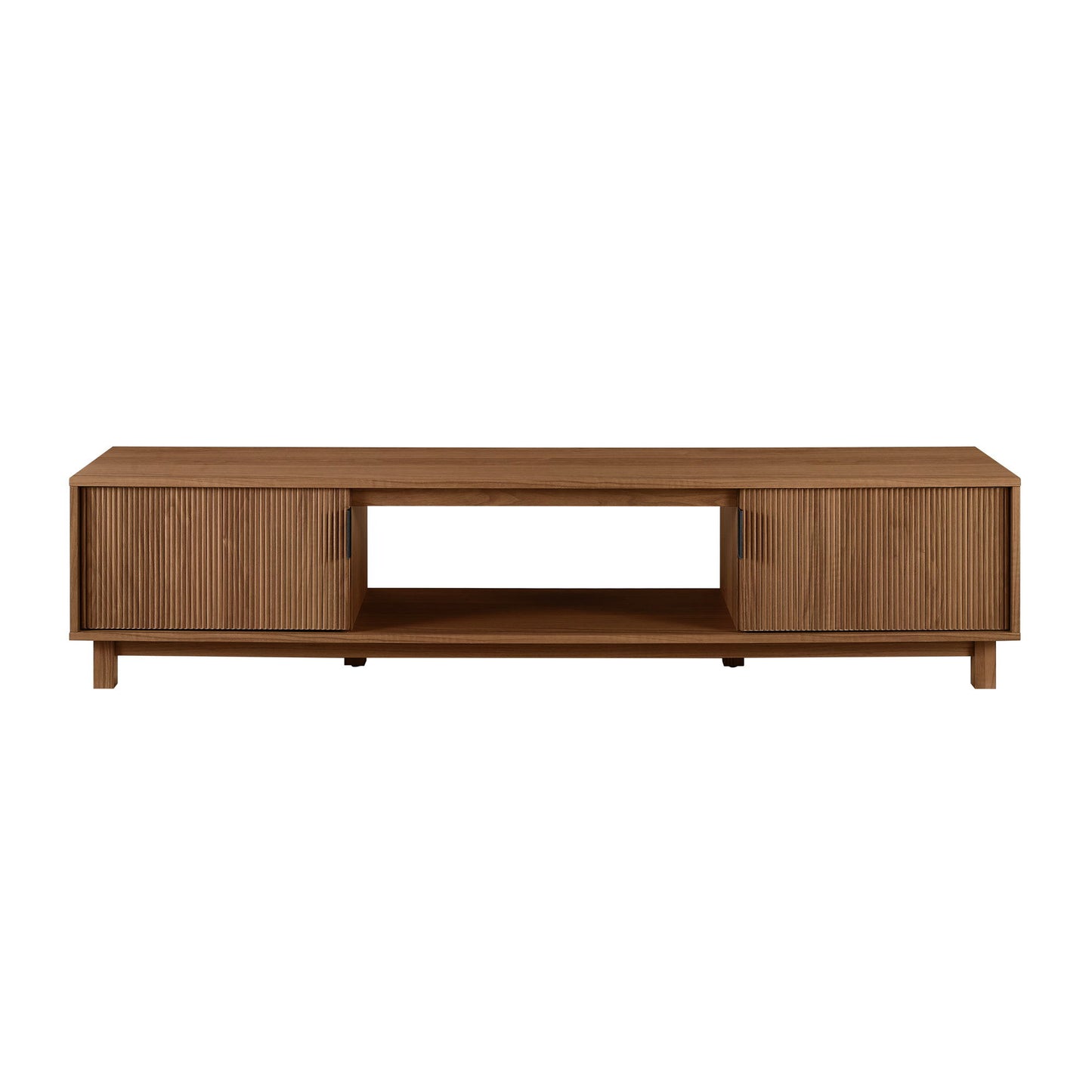 Modern Fluted Door Minimalist TV Stand Walker Edison
