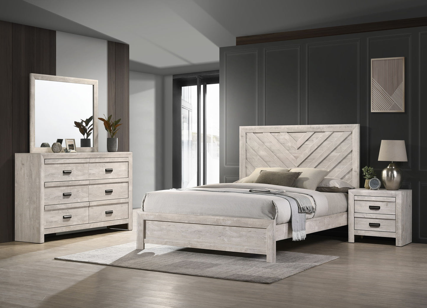 Valor - Bedroom Set Crown Mark