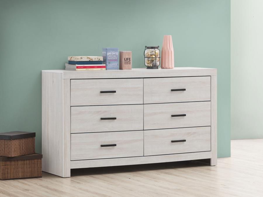 Brantford - 6-Drawer Dresser CoasterEveryday