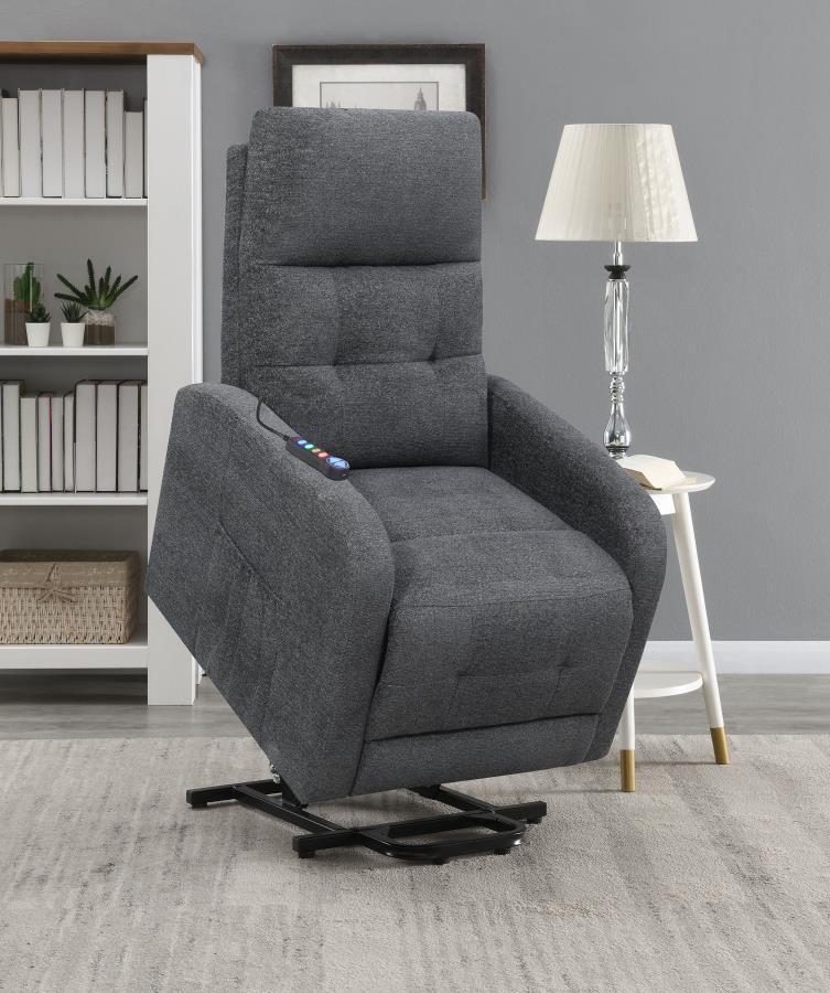 Howie - Upholstered Power Lift Massage Chair CoasterEveryday