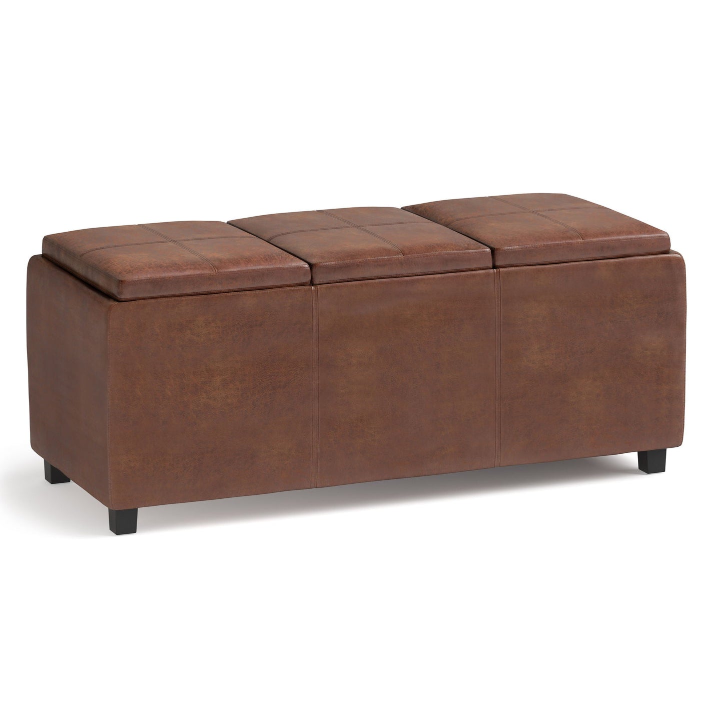 Avalon - Upholstered Storage Ottoman Simpli-Home