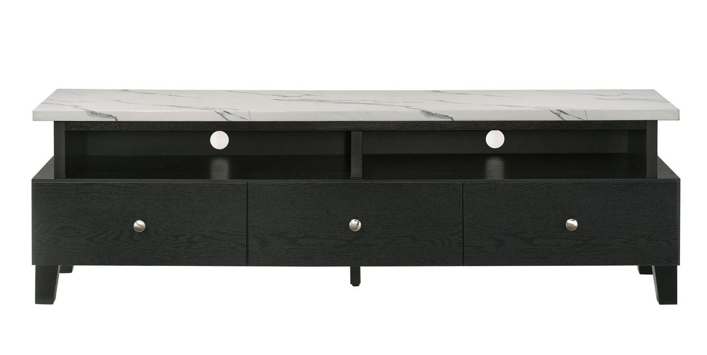 Alina - TV Stand - Black Crown Mark