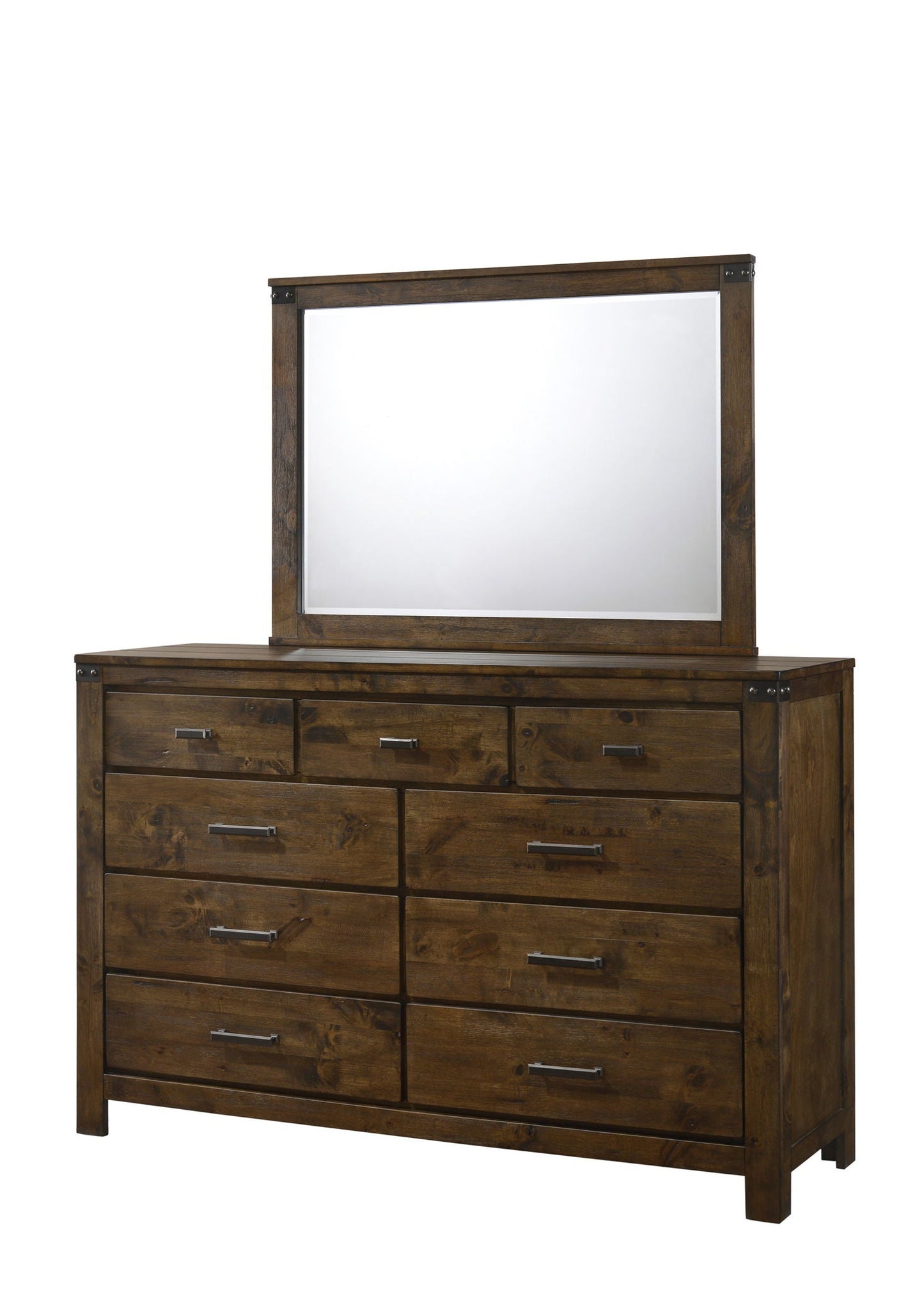 Curtis - Dresser, Mirror Crown Mark