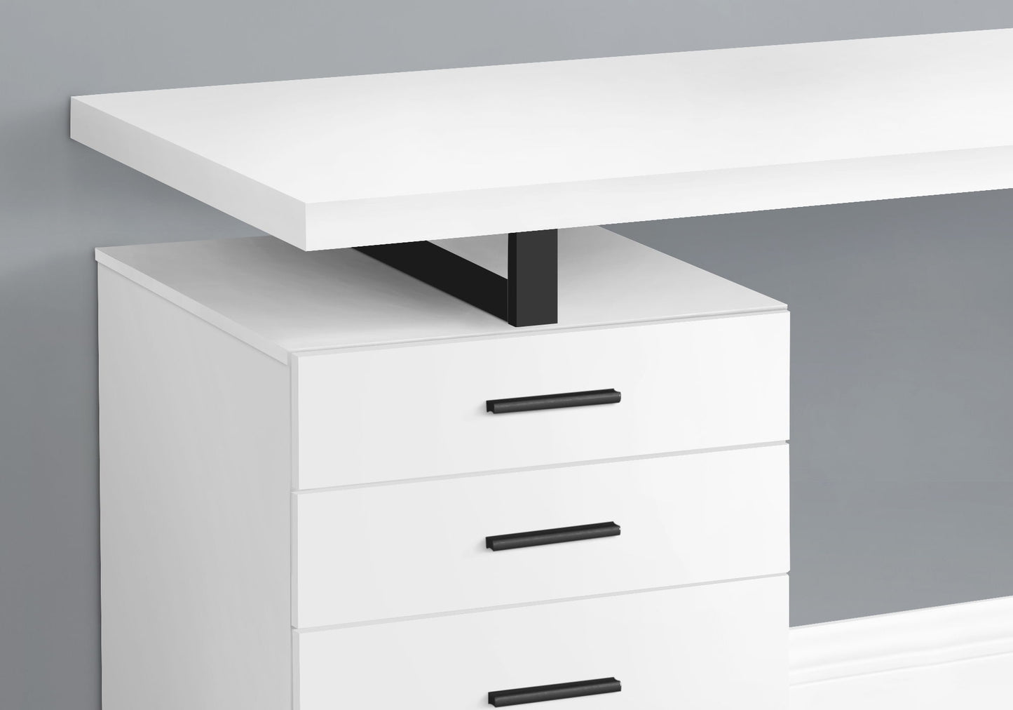 Computer Desk For Home Office, Left, Right Set - Up, Ample Storage Drawers 8th Street