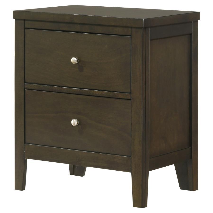 Wilkes - 2-Drawer Nightstand Bedside Table - Dark Cocoa Coaster Fine Furniture