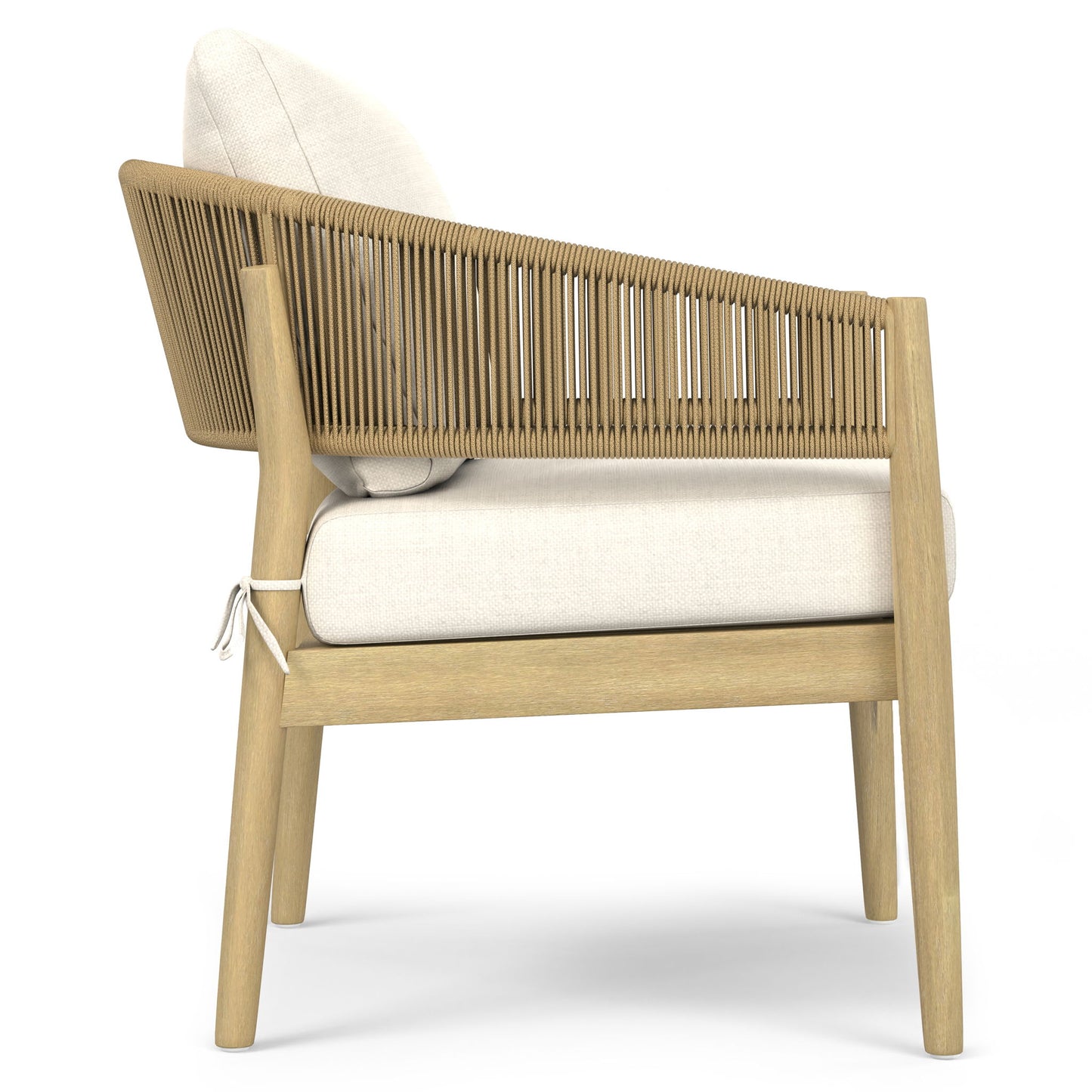 Bayshore - Outdoor Conversation Chair (Set of 2) - Natural Simpli-Home