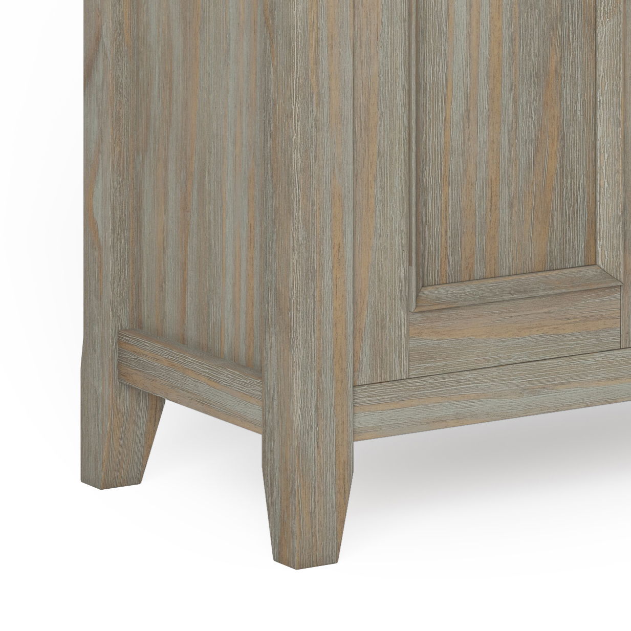 Amherst - Handcrafted Low Storage Cabinet Simpli-Home