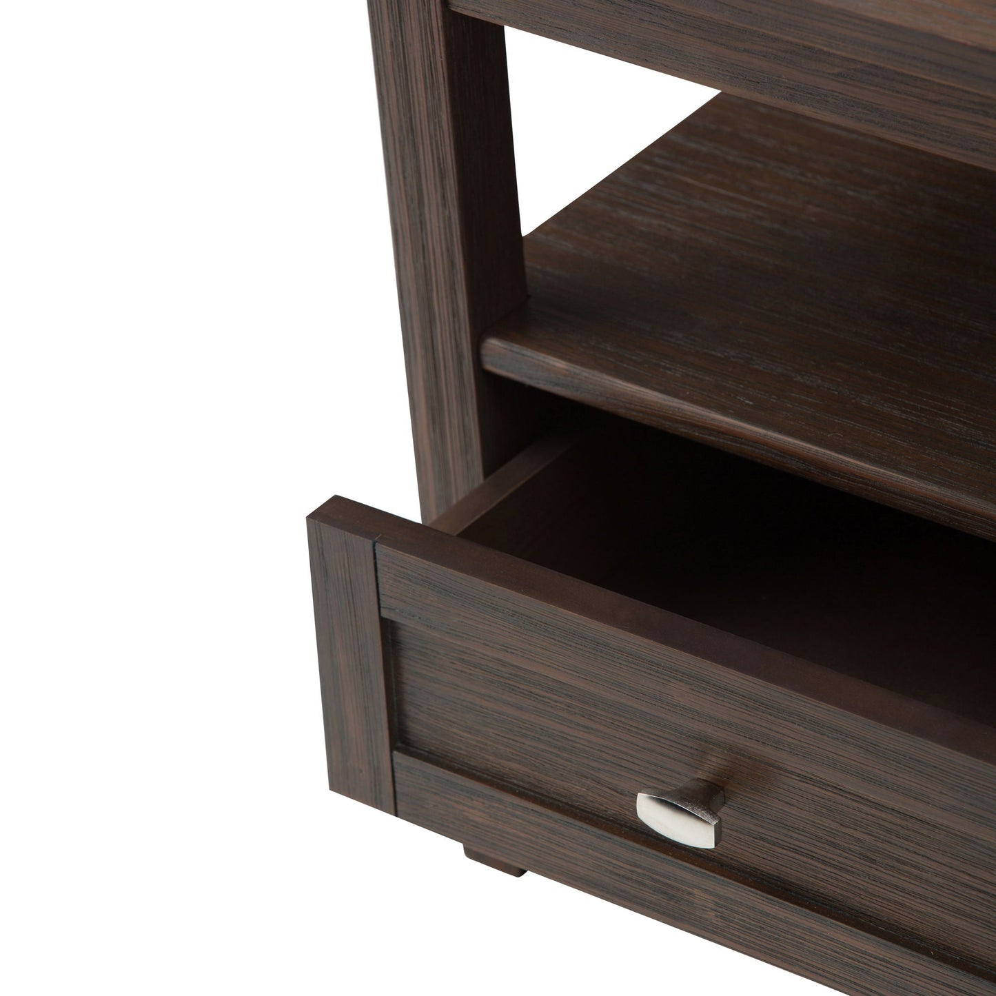 Warm Shaker - End Table - Farmhouse Brown Simpli-Home
