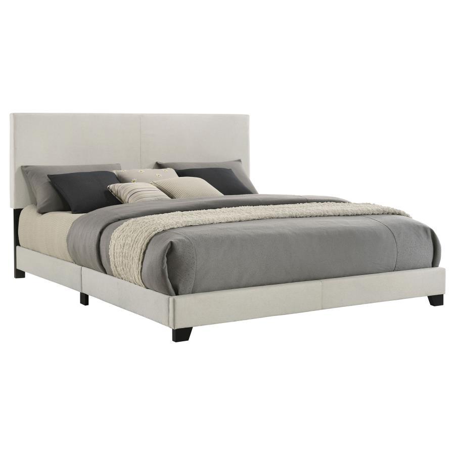 Dorian - Upholstered Panel Bed CoasterEveryday